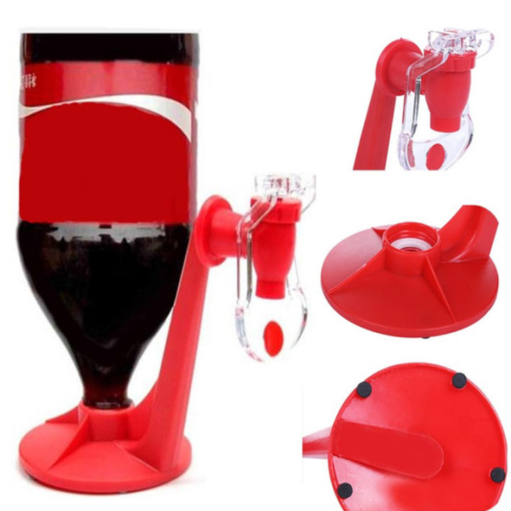 New Novelty Saver Soda Dispenser Bottle Coke Upside Down Drinking Water