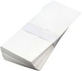 White Envelope - Size- 9 X 4 Inch (Pack of 50 pcs). 