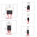 Car ACC 32V take electrical double wire large standard Mini Micro2 lossless switch control fuse box seat extension cord 16AWG. 