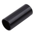 High Tube Quality Musical Chromed Metal Slide Slider Fingertip Guitar Steel Black Accessory Instrument Professional Useful(70Mm). 