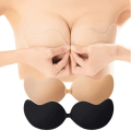 Mango Shape Silicone Chest Stickers Lift Up Bra Self Adhesive Strapless Breast Petals Invisible Cover Pad Underware. 
