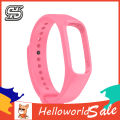 Helloworld Wrist Strap Adjustable Breathable Full-covered Strap Accessories Silicone Sweat-proof Flexible Wristband for Smart Watch for OPPO Band. 