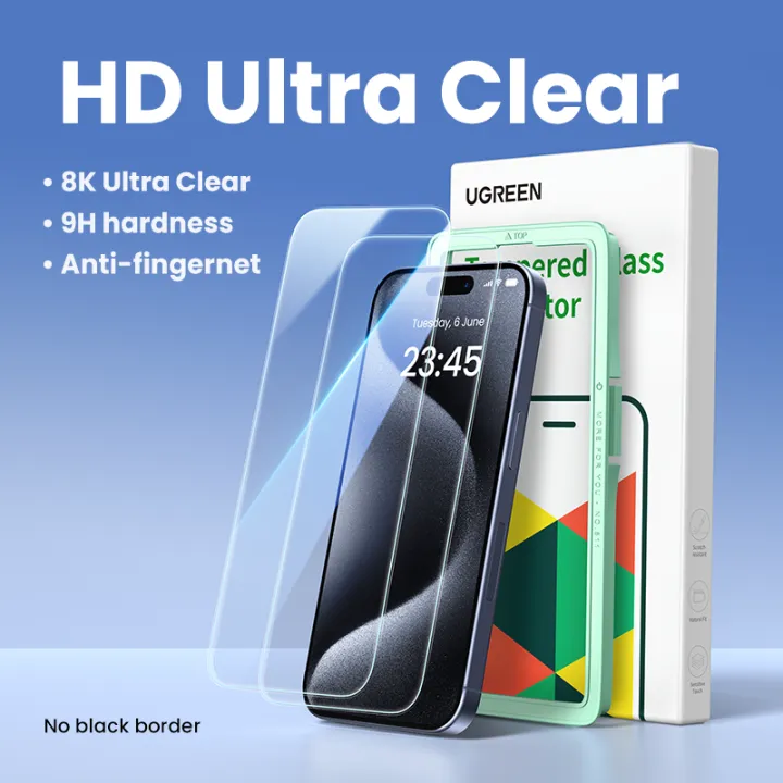 UGREEN%20Full%20Screen%20HD%20Screen%20Protector%20with%20Film%20Anti-Scratch%20for%20iPhone%2015%20Pro%20Max%20iPhone%2015%20Plus%20-%20Image%202