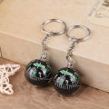 Portable Lightweight Emergency Compass Outdoor Survival Keychain Ball Compass Tool A JUE. 