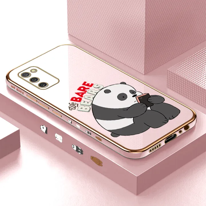 Hontinga%20for%20Samsung%20Galaxy%20M02S%20A02S%20Case%20Luxury%206D%20Plating%20Cute%20Cartoon%20Panda%20Side%20Pattern%20Soft%20Back%20Cover%20Silicone%20Square%20Phone%20Cases%20-%20Image%202