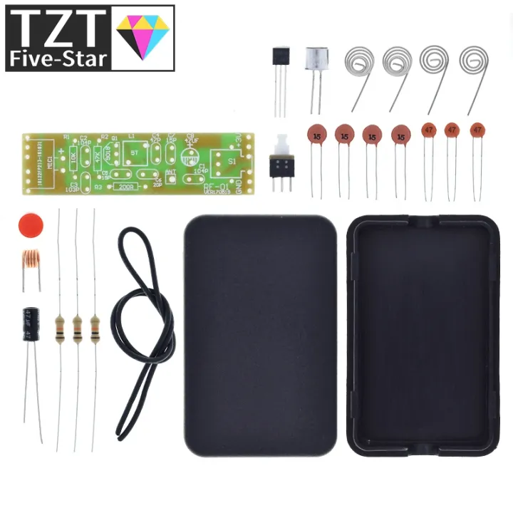 Fm Modulation Kit Fm Frequency Modulation Wireless Microphone Module 70-110mhz 1.5v Board ...