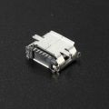 QUANBU 100Pcs Micro USB Type B Female 5Pin SMT Socket Jack Connector Port PCB Board. 
