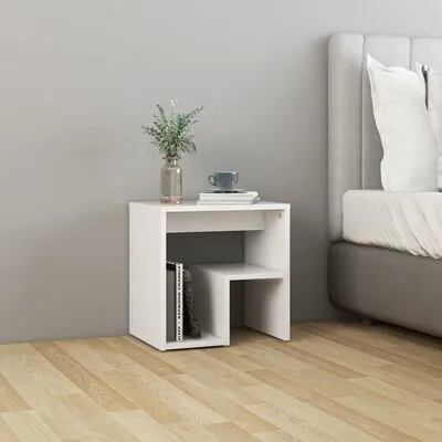 VTEC Simple Bedside Cupboard /Modern / Chest table / Bedside Table / Console table / Drawer box / Open storage / Side Table / Modern Furniture