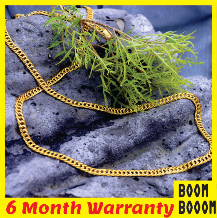 Gold%20Plated%2024Inch%20Long%204MM%20DOUBLE%20Albert%20Chain%20High%20quality%20product%20-%20Image%203