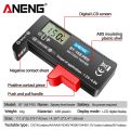 ANENG BT-168 PRO Digital Lithium Battery Capacity Tester Checkered load analyzer Display Check AAA AA Button Cell Universal test. 