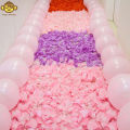 100Pc 20 style Artificial Rose Petals Colorful Wedding Romantic Silk Rose Flower Anniversary Celebration Wedding Decorations Party Needs. 