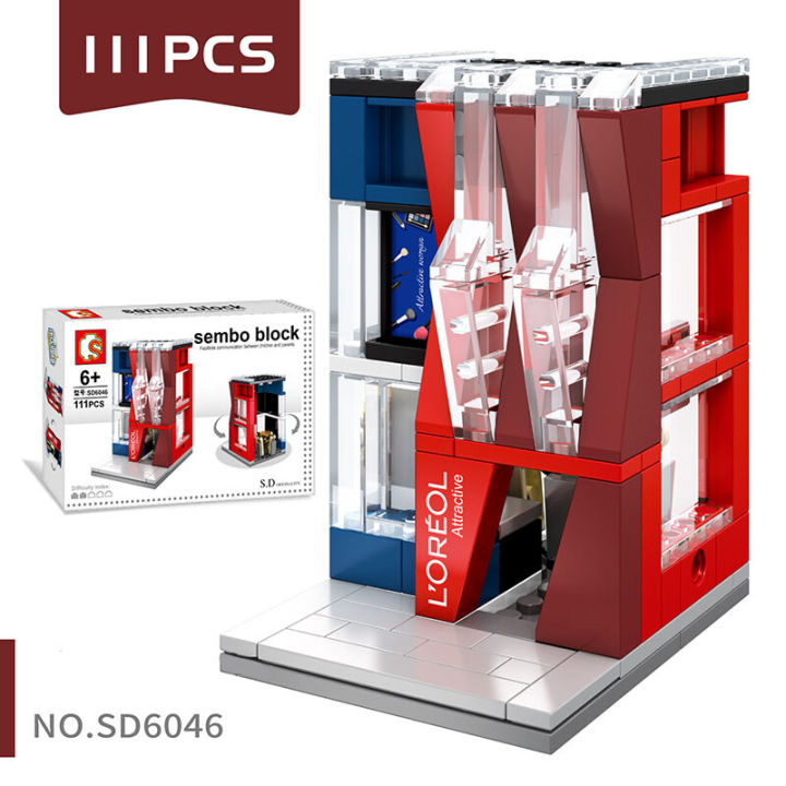 SEMBO%20Mini%20City%20Street%20View%20Building%20Blocks%20SD6010-6049%20Toys%20Shop%20Retail%20Store%20Bricks%20Kids%20Gift%20Present%20Fast%20Food%20Pizza%20Ice%20Cream%20MCD%20KFC%20Coca-Cola%20Pepsi%20Coffee%20Saloon%20Gucci%207-11%20Restaurant%20Educational%20Learning%20Assembly%20DIY%20Decoration%20Collection%20Disp%20-%20Image%208