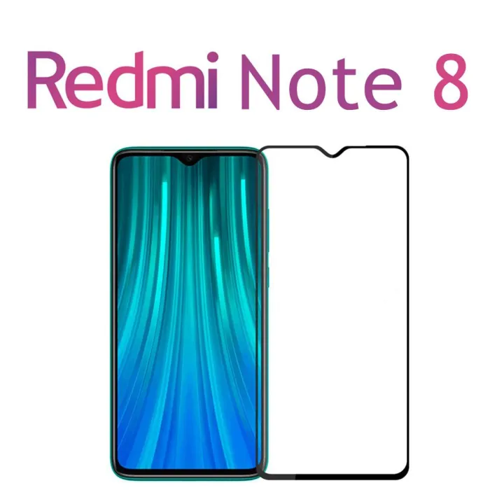 Perfect Screen Protector Redmi Note 8 Full Glue 9D Tempered Glass for Xiaomi Mi Redmi Note 8