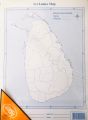 Sri Lankan Map Pack ( 100 Sheets ) Districts and provinces divided. 
