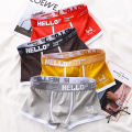 New Men's Cotton Multi-color Antibacterial Underwear Week Pants Trend Breathable Boys Boxers PB3199. 