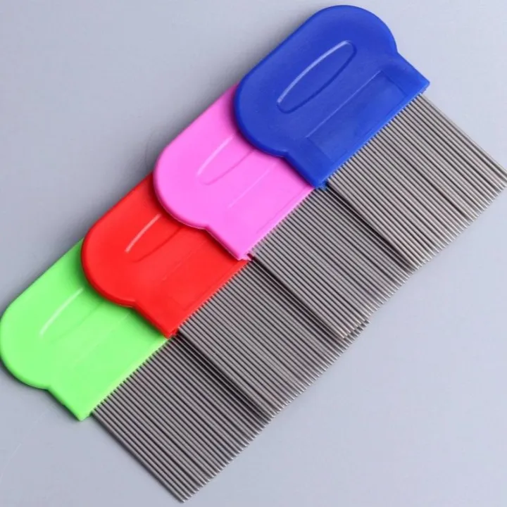 Stainless%20Steel%20Hair%20Lice%20Comb%20Brush%20Remove%20Ticks%20Slow%20kids%20fine%20tooth%20chip%20flee%20metal%20nit%20head%20lice%20hair%20comb%20Anti-Lice%20-%20Image%203