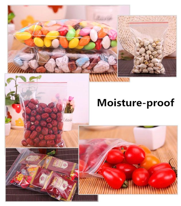 100pcs/pack%20Resealable%20Zip%20Lock%20Bags%20Self%20Seal%20Clear%20Plastic%20Ziplock%20Poly%20Bag%20Food%20Storage%20Package%20-%20Image%205