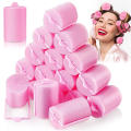 12PCS Thick Sponge Hair Rollers Soft Foam Comfortable Sleep In Styling Wave Curler Foam Hair Styling Curlers Hair Curlers. 
