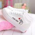 Canvas shoesinsWomen's2023Spring and Autumn New Girls' Sports Shoes Students Korean Style Versatile White Shoes Skate Shoes Women. 