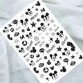 3D Anime Disney Mickey Mouse Set Series Nail Stickers Cartoon Animation Nail Art Decorations DlY Sliders For Nails Nail Products. 