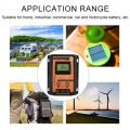 Solar Charge Controller 12V 24V Solar Battery Regulator Dual USB Port LCD Display. 