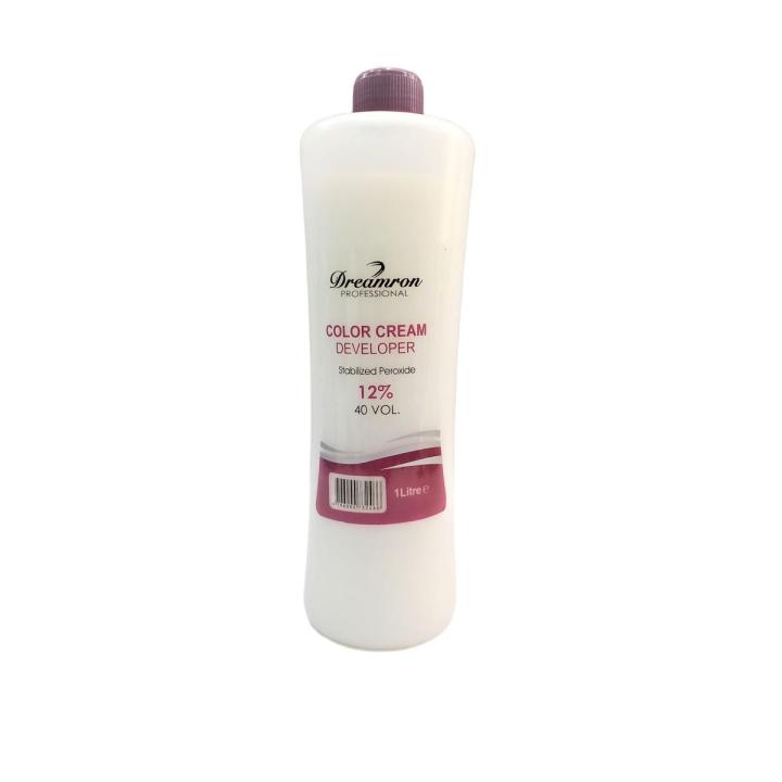 Dreamron Hair Color Developer Color Cream Oxidant 1 Ltr