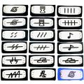 Anime Naruto headband akusuki Sasuke Itachi Kakashi Ninja unisex Halloween cosplay accessories gifts. 