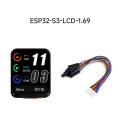 ESP32-S3 1.69inch LCD Display Development Board 240x280 with QST Attitude Gyro Sensor QMI8658C for Python. 
