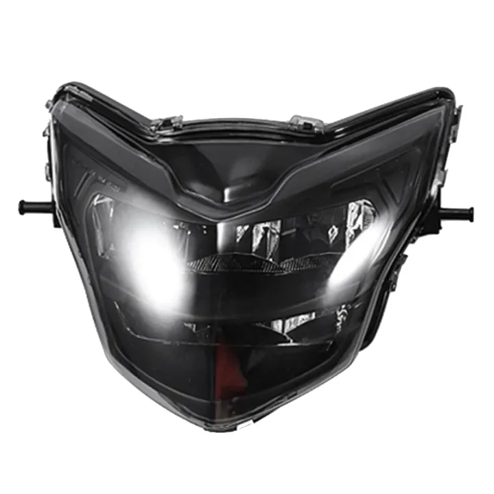 Motorcycle%20Component%20Front%20Headlight%20Fairing%20Smoked%20Shell%20for%20LC135%20V2%20V6%20Clip%20Head%20Light%20LED%20Spoiler%20Mask%20Cover%20Dirt%20Bikes%20-%20Image%205