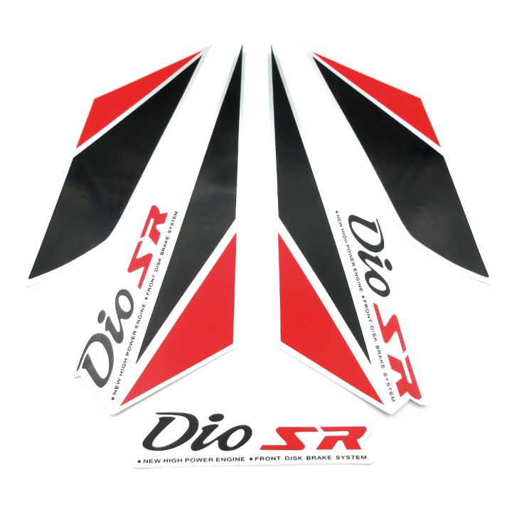New Motorcycle Scooter Whole Body Fairing For Honda Dio Sr Dio50 Af17 Af18 Af27 Af28 Glue Decorative Decal Logo Sticker