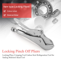 Locking Pinch Off Pliers Crimping Tool Refrigeration Tool for Sealing. 