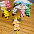 2024 Panda Keychain Silicon Creative Keyring Animal Shape Bag Pendant Handbag. 