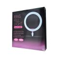 10 inch selfie Ring Light With 7ft Stand Tripod For YouTube, Online Classes, TikTok & Photography. 