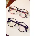 Retro Round Plain Glasses Spectacles Glasses Frame Eyewear Decoration. 