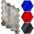 1/10/30pcs Hexagon Mirror Sticker 3D Mirror Acrylic Wall Stickers Self Adhesive Decals DIY Home Decor. 