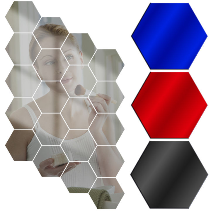 1/10/30pcs%20Hexagon%20Mirror%20Sticker%203D%20Mirror%20Acrylic%20Wall%20Stickers%20Self%20Adhesive%20Decals%20DIY%20Home%20Decor%20-%20Image%205