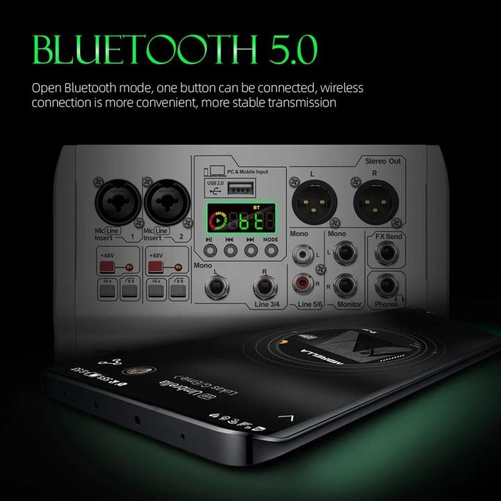 DEBRA%20PRMX-6%204-Channels%20Audio%20Mixer%20DSP%20Reverb%20for%20Live%20Recording%20-%20Image%207