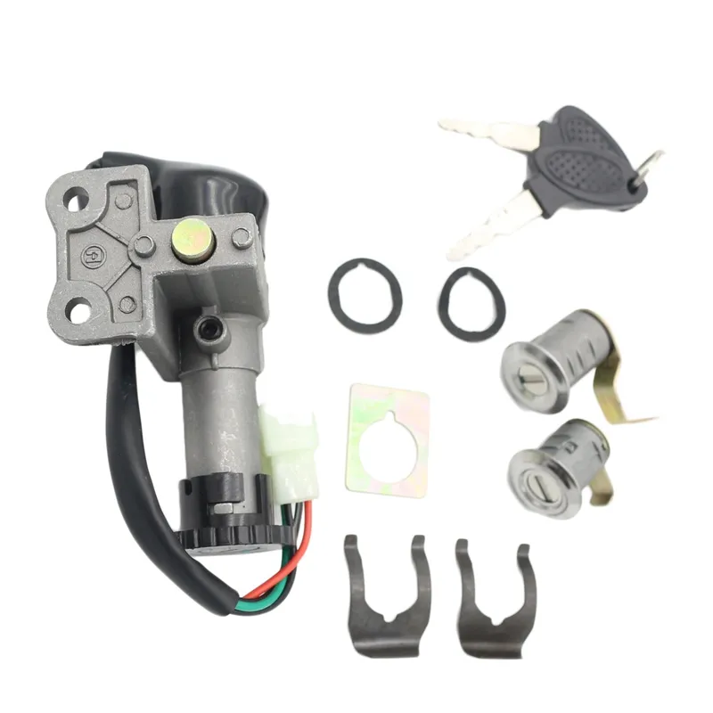 Ignition Key Switch - 4 Wire - GY6 50cc - 150cc Scooters And Mopeds Magnum 50rl