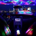 Multi-Color USB LED Car Interior Atmosphere Neon Sound Sensor Light. 