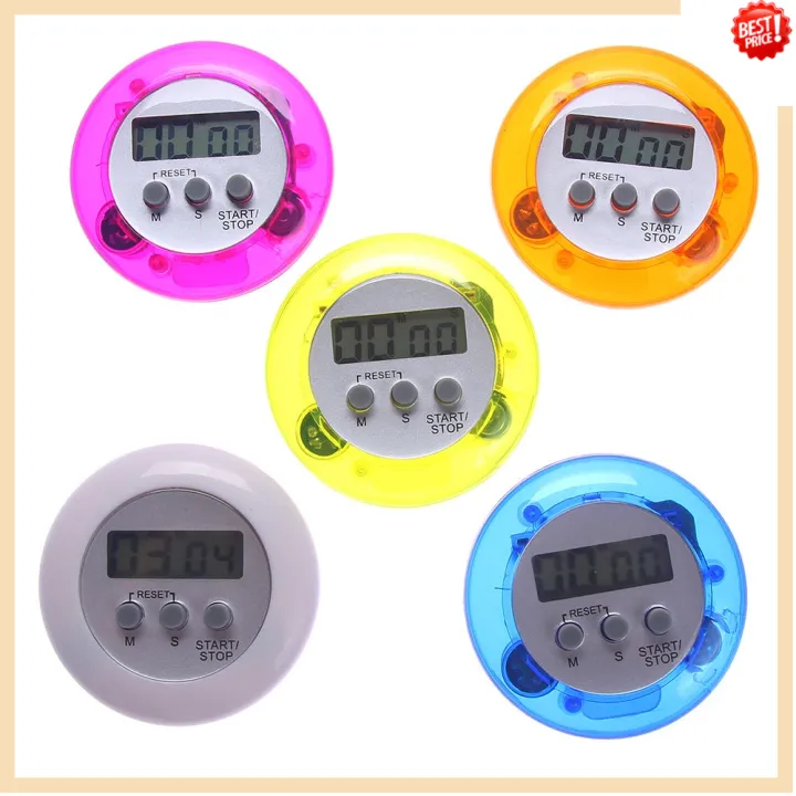 LCD Racing Stop Watch Digital Timer Alarm Clock Kitchen | Daraz.lk