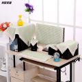 Cotton Linen LCD Computer Dust Cover Monitor Cover Towel Desktop All-in-One Computer Cover Cover Cloth 27 Inch Dust Cover. 