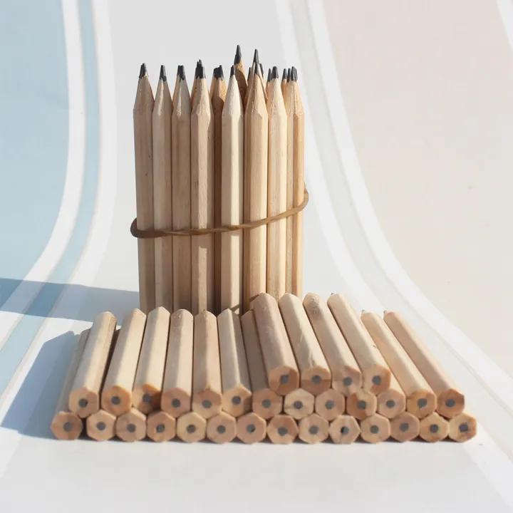 500Pcs%203.5Inch%20Wood%20Pencil,%20Beginner%20Writing%20Pencil,Students%20Sketch%20Pencil%20Stationery,Hexangular%20A%20-%20Image%202