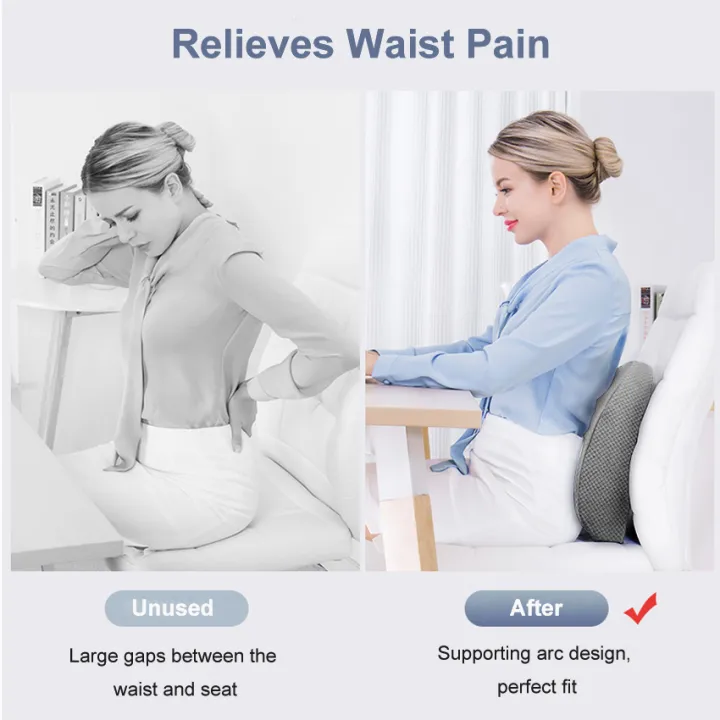 Geepact%20Lumbar%20Pillow%20Seat%20Cushion%20Soft%20Memory%20Foam%20Lumbar%20Support%20Back%20Massage%20Relieve%20Pain%20Waist%20Cushion%20Ergonomics%20-%20Image%203