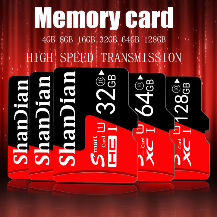 Real Capacity Memory Card 128GB Smart SD card 64GB TF Flash SDcard 32GB ...