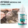 ECHIDNA Cat Ear Cleaner Mild Ingredients Pet Dog Cat Stain Removal Ear Cleaner. 