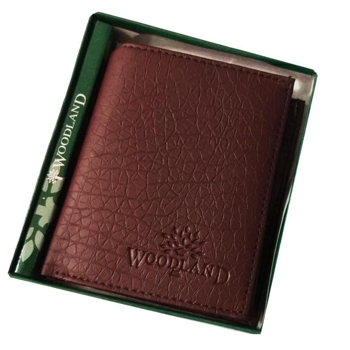 Woodland%20Genuine%20Leather%20Slim%20Wallet%20Purse%20-%20Image%203