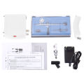 KOGEEK New 110-240V Professional Gravity Feed Dual Action Airbrush Air Compressor Kit for Art Painting Makeup Manicure Craft Cake Spray Model Air Brush Nail Tool Set White. 