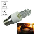 E14 Oven Light High Temperature Resistant Safe Halogen Lamp Dryer Microwave Bulb. 