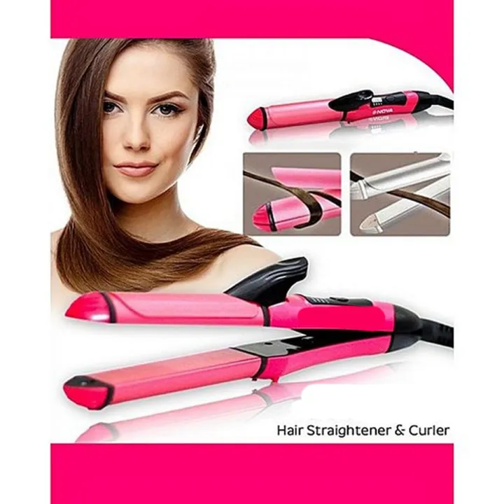 Nova%202%20in%201%20Hair%20Straightener%20&%20Curler%20Set%20Professional%20Hair%20Tool%20Smoothing%20Straightening%20Curling%20Flat%20Iron%20For%20Straight%20Curl%20Hair%20-%20Image%202