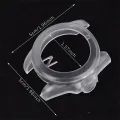 【Miga Plaza】Watch Protective Case Transparent Silicone Cover Fit for Rolex 40mm Watch Case Dive Watch Scratch-proof Waterproof Cover. 